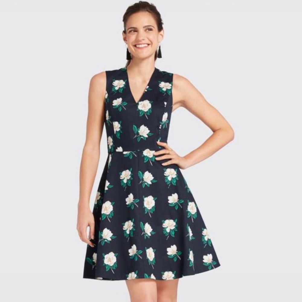 Draper James Love Circle Dress in Magnolia Print 6
